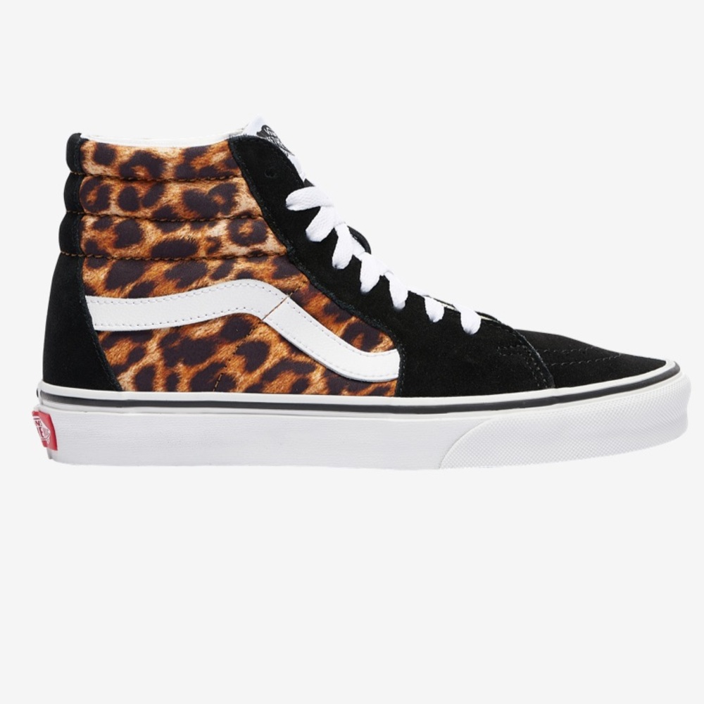 Vans Sk8 High Top Black/leopard